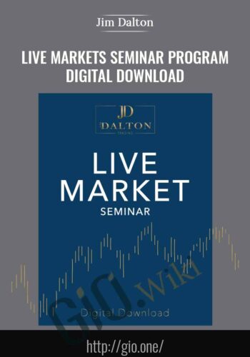 Live Markets Seminar Program – Digital Download - Jim Dalton
