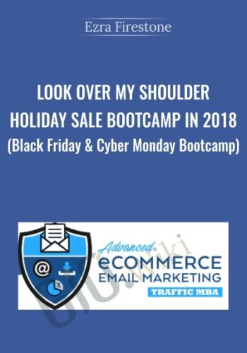 Look Over My Shoulder - Holiday Sale Bootcamp in 2018