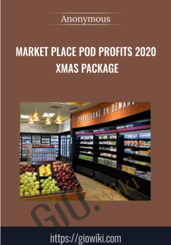 Market Place POD Profits 2020 Xmas Package