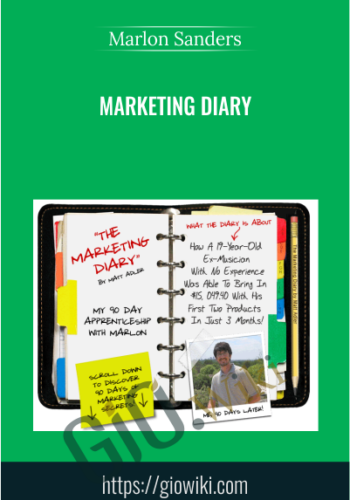 Marketing Diary - Marlon Sanders