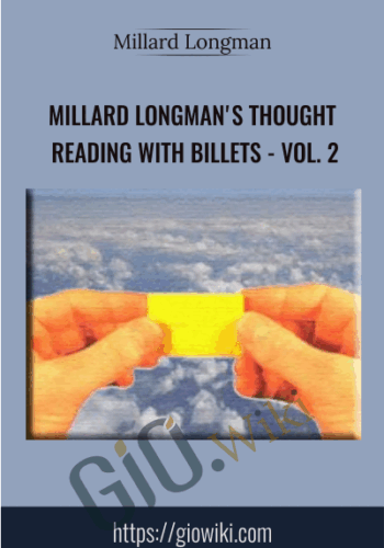 Millard Longman's Thought Reading With Billets - Vol. 2: Acidus Globus
