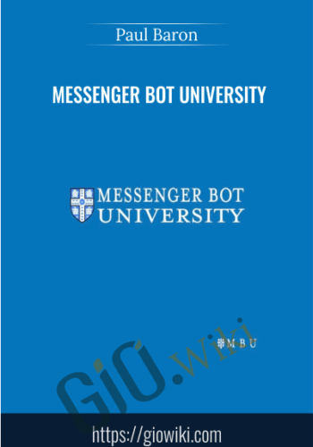 Messenger Bot University – Paul Baron