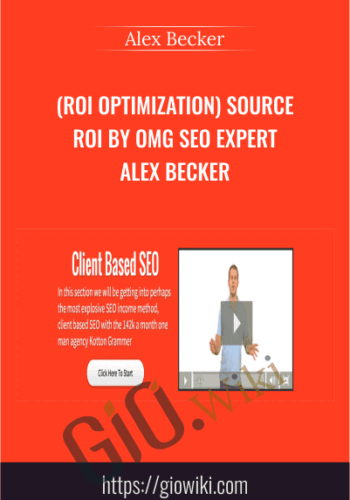 (ROI Optimization) Source ROI by OMG SEO expert Alex Becker