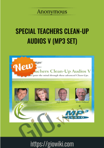 Special Teachers Clean-up Audios V (mp3 Set)