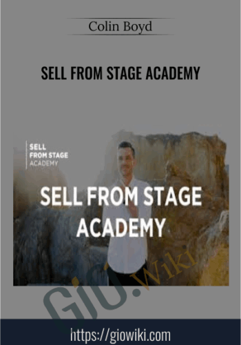 Sell From Stage Academy – Colin Boyd