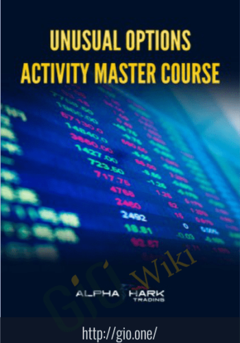 Unusual Options Activity Master Course - Alphashark