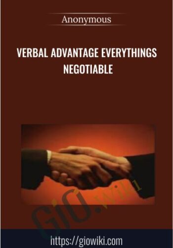Verbal Advantage Everythings Negotiable