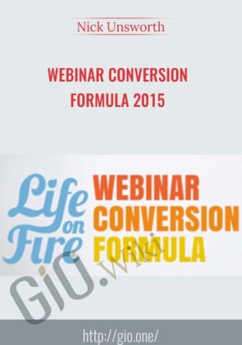 Webinar Conversion Formula 2015 – Nick Unsworth