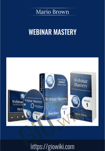 Webinar Mastery - Mario Brown