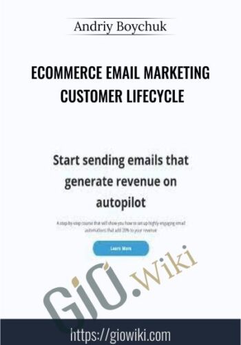 eCommerce Email Marketing Customer Lifecycle - Andriy Boychuk