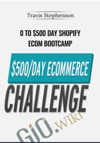 0 To $500 Day Shopify ECom Bootcamp – Travis Stephenson