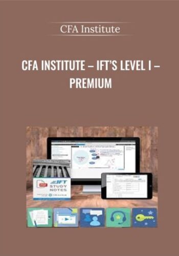CFA Institute – IFT’s Level I – Premium