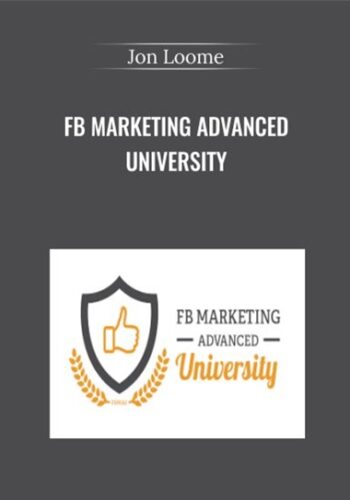 FB Marketing Advanced University – Jon Loome
