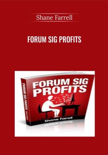 Forum Sig Profits – Shane Farrell