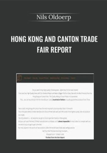 Hong Kong And Canton Trade Fair Report – Nils Oldoerp