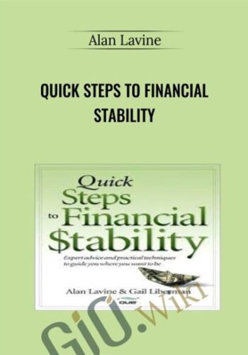 Quick Steps To Financial Stability – Alan Lavine
