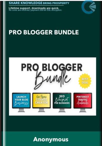 Pro Blogger Bundle