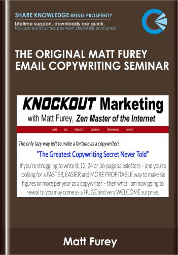 The Original Matt Furey Email Copywriting Seminar – Matt Furey