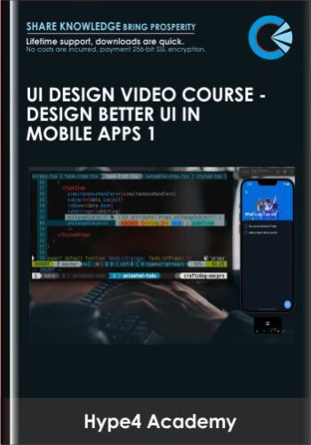 UI Design Video Course -Design Better UI in Mobile Apps 1 - Hype4 Academy