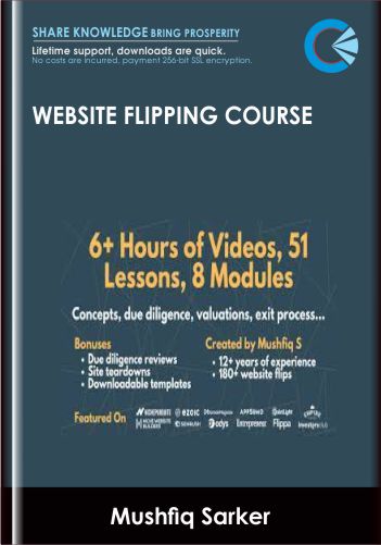Website Flipping Course  – Mushfiq Sarker