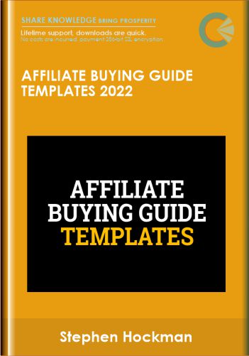 Affiliate Buying Guide Templates 2022 – Stephen Hockman