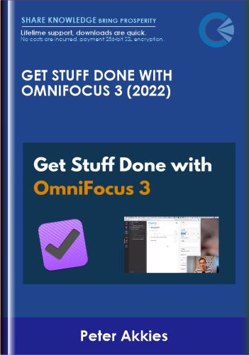 Get Stuff Done With OmniFocus 3 (2022) – Peter Akkies