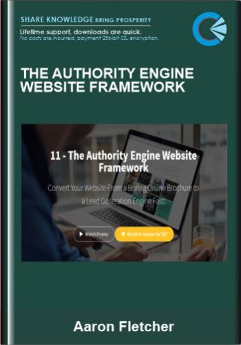 The Authority Engine Website Framework – Aaron Fletcher