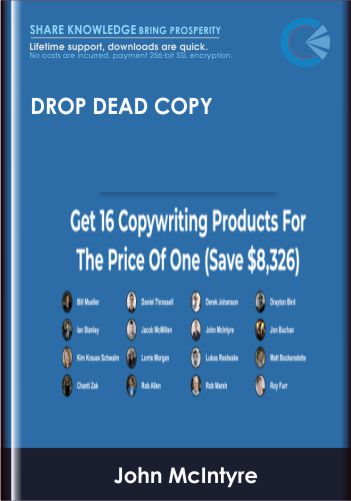 Drop Dead Copy – John McIntyre