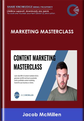 Marketing Masterclass – Jacob McMillen