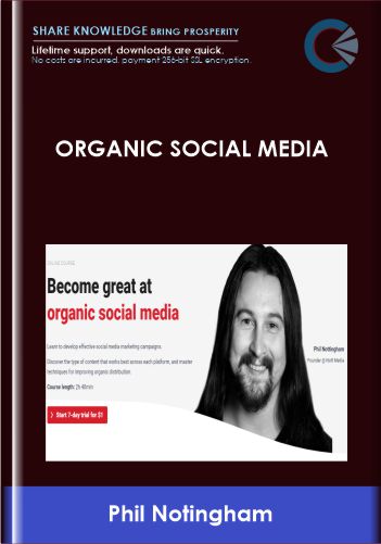 Organic Social Media – ConversionXL, Phil Nottingham