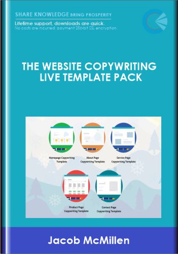 The Website Copywriting Live Template Pack – Jacob McMillen