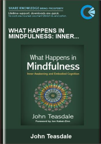 What Happens In Mindfulness: Inner Awakening And Embodied Cognition – John Teasdale