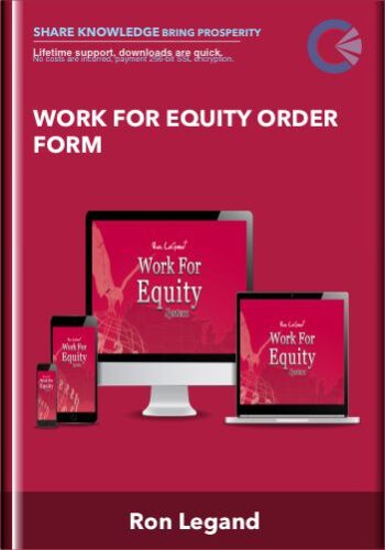 Work For Equity Order Form – Ron Legand