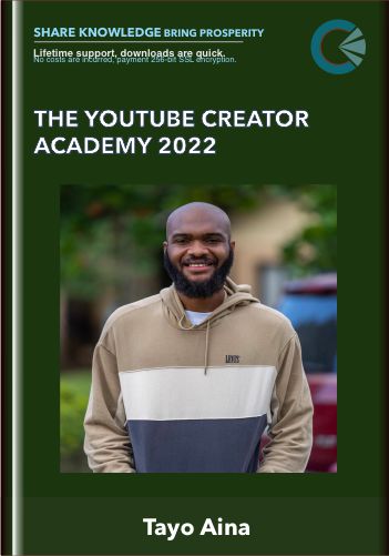 The Youtube Creator Academy 2022 – Tayo Aina