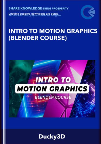 Intro To Motion Graphics (Blender Course) – Ducky3D