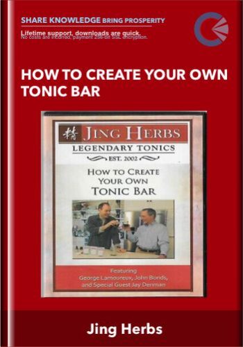 How To Create Your Own Tonic Bar – Jing Herbs