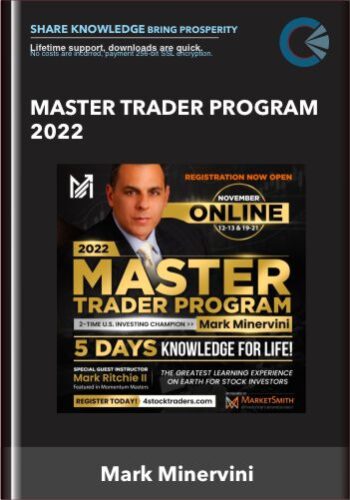Master Trader Program 2022 – Mark Minervini