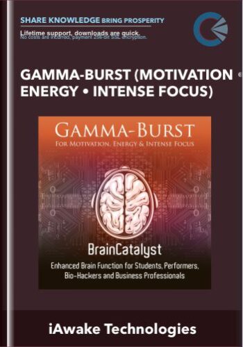 Gamma-Burst (Motivation • Energy • Intense Focus) – IAwake Technologies