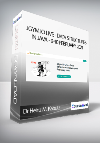 Dr Heinz M. Kabutz – JGym.IO Live – Data Structures In Java – 9-10 February 2021