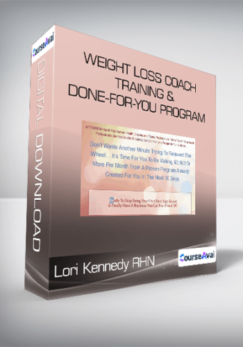 Weight Loss Coach Training & Done-For-You Program - Lori Kennedy RHN