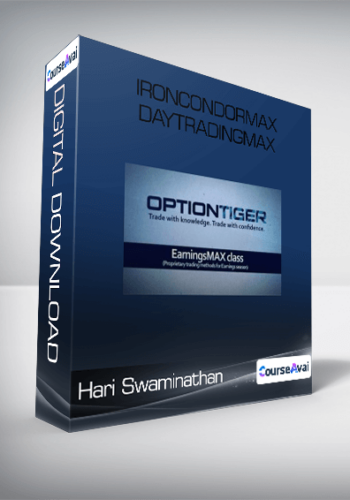 HARI SWAMINATHAN - IRONCONDORMAX - DAYTRADINGMAX