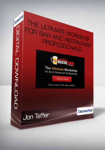 Jon Taffer – The Ultimate Workshop For Bar And Restaurant Professionals