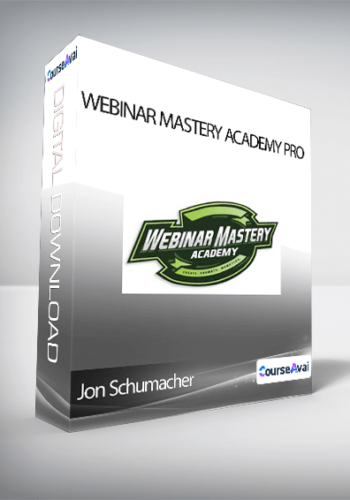 Jon Schumacher – Webinar Mastery Academy PRO