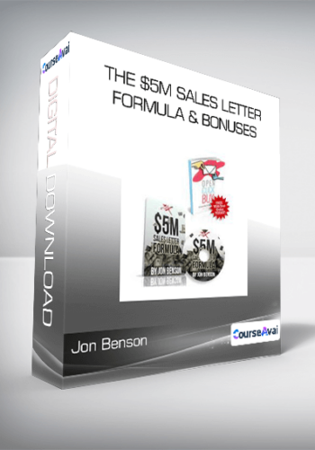 Jon Benson – The $5M Sales Letter Formula & Bonuses