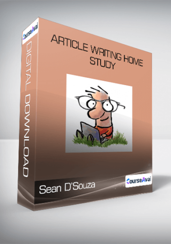 Article Writing Home Study from Sean D’Souza