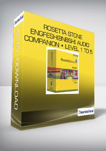 Rosetta Stone Engfesh(Bnbsh) Audio Companion • Level 1 To 5