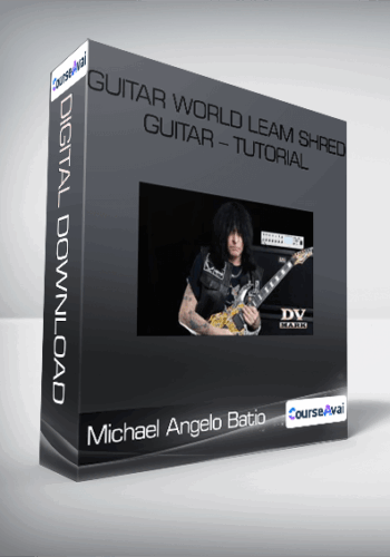 Michael Angelo Batio – Guitar World Leam Shred Guitar – TUTORIAL