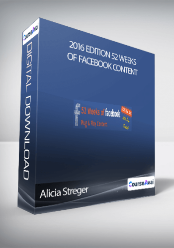 Alicia Streger – 2016 Edition 52 Weeks Of Facebook Content