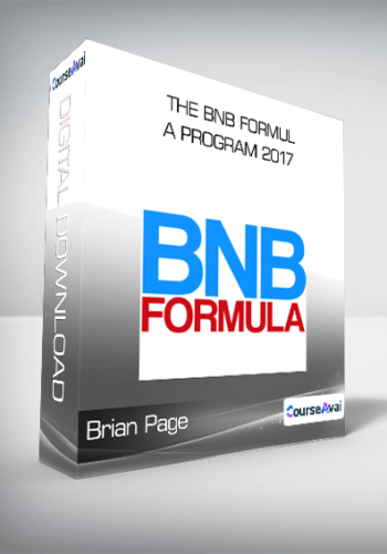Brian Page – The BNB Formula Program 2017