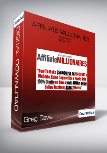 Greg Davis – Affiliate Millionaires 2017 ( Super Affiliate Rockstar Live + Bonus )